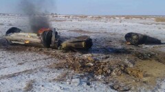 Минобороны: Обломки ракеты, упавшие в Актюбинской области, не нанесли вреда экологии