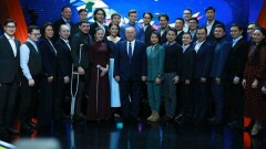 Назарбаев победителям проекта "100 новых лиц": Хочу, чтобы мы стали развитой страной