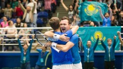 Казахстан от возвращения в Мировую группу Кубка Дэвиса отделяет одна победа