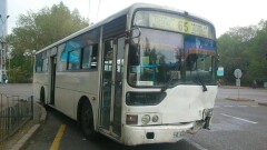 В Алматы произошло очередное ДТП с автобусом, есть пострадавшие