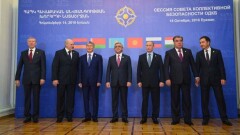 Бакытжан Сагинтаев выступил на саммите ОДКБ вместо Назарбаева