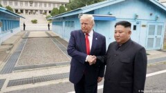 Дональд Трамп и Ким Чен Ын встретились на межкорейской границе