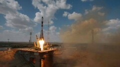 Со стартовавшим с Байконура кораблём в прямом эфире пропала связь