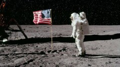 NASA опубликовало оцифрованные аудиохроники высадки астронавтов на Луну