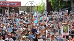Самые масштабные акции "Бессмертного полка" прошли в Алматы и Астане 