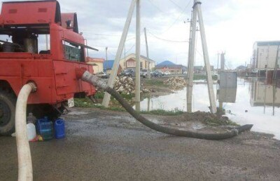 В Атырауской области завершается откачка воды с подтопленных территорий