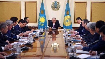 Назарбаев принял в Акорде акимов Астаны, Алматы, Шымкента и регионов Казахстана