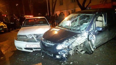 Пьяный водитель спровоцировал массовое ДТП с четырьмя пострадавшими в Алматы