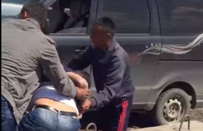 Жёсткую драку на барахолке Алматы сняли на видео