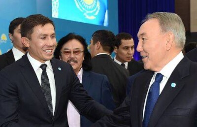 Побить как можно больше соперников в США и вернуться в Казахстан призвал Назарбаев Головкина