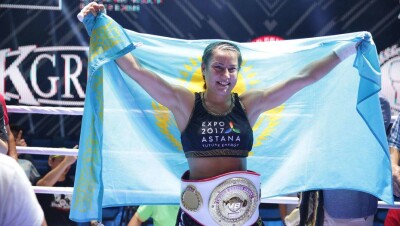 Казахстанка Фируза Шарипова стала чемпионом мира по боксу 