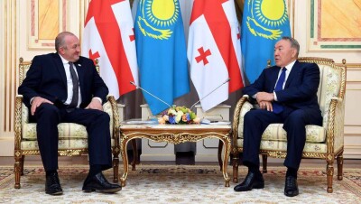 Назарбаев встретился с президентом Грузии в Астане