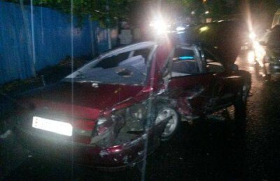 В Алматы водитель Mitsubishi Galant спровоцировал ДТП и скрылся