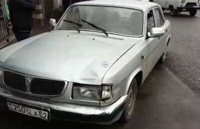 В Алматы водитель "Волги" не заметил пешехода и сбил его насмерть