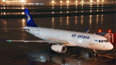 Пилот Air Astana экстренно посадил самолёт из-за высокой температуры выхлопных газов