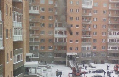 В Кокшетау горит новостройка, сданная в эксплуатацию по госпрограмме