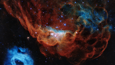 Космический телескоп "Хаббл" снял туманности в галактике Большое Магелланово Облако