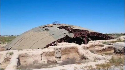 Прохудившийся защитный купол над городищем Культобе восстановят