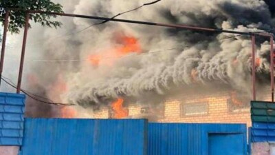 Пожар на складе в Алматы: в районе выявили превышение ПДК по диоксиду азота в воздухе