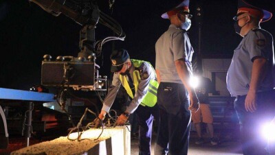 В Алматы демонтировали блокпосты