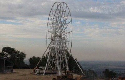 Самое высокогорное колесо обозрения в мире строят в Алматы