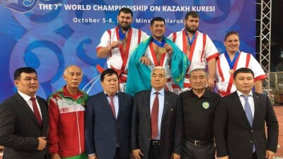 Спортсмен ЦСКА Минобороны РК стал чемпионом мира по казакша курес