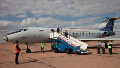 В Байконур из Звёздного городка прибыли экипажи с первыми арабскими космонавтами 