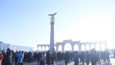 Стелу благодарности казахскому народу установили в Актобе