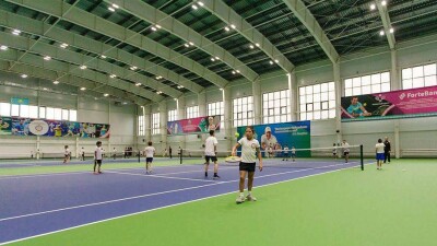 Новый теннисный центр открылся в Петропавловске