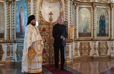 Бердибек Сапарбаев порадовал православных Актобе в Рождество 