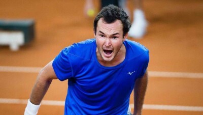 Теннисист Тимур Хабибулин на турнире серии ITF одержал победу в "казахстанском финале"