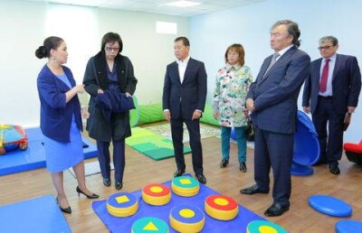 Реабилитационный центр для детей с аутизмом открыли в Астане