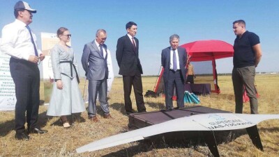 Беспилотник для наблюдения за сайгаками прошёл испытание в Акмолинской области