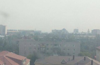 Север Казахстана накрыл смог от российских лесных пожаров