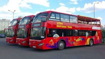 Бесплатные экскурсии по Астане в двухэтажном автобусе проводит электронный гид