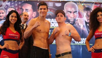 Боксёр Данияр Елеусинов одержал четвёртую победу на профессиональном ринге