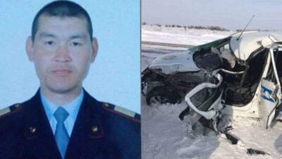 Полицейским года стал старшина из Павлодара, спасший школьников от столкновения с "КамАЗом"