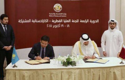 Ерболат Досаев встретился с катарским шейхом 