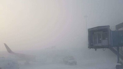 Из-за тумана в аэропорту Алматы задерживаются вылеты рейсов