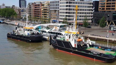 В Роттердаме спустили на воду буксиры ледового класса "Райымбек батыр" и "Наурызбай батыр"