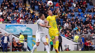 "Кайрат" проиграл "Астане" в чемпионате Казахстана по футболу