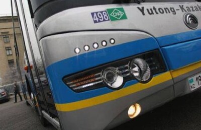 В Алматы пассажирским автобусом управлял наркоман