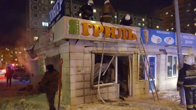 Взрыв в донерной в Астане: полиция начала расследование 