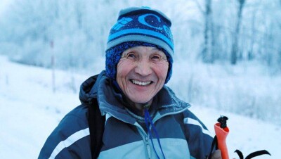 70-летний житель Костанайской области пройдёт на лыжах 100 км
