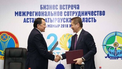 Акиматы Атырауской области и Астаны договорились о сотрудничестве