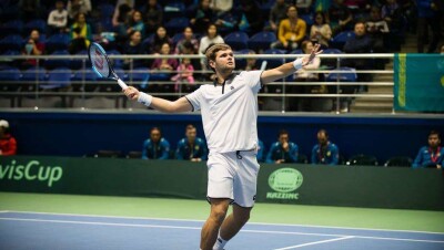 Участник Кубка Дэвиса выиграл чемпионат Казахстана по теннису в Астане