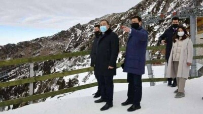 Ералы Тугжанов посетил туристические объекты на Шымбулаке