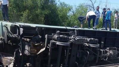КТЖ о крушении поезда: Есть нетипичные технические показатели аварии