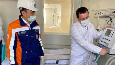 Айдын Рахимбаев сообщил о завершении строительства госпиталя в Нур-Султане