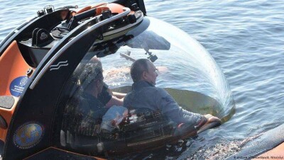 Путин погрузился на дно Финского залива к подводной лодке, затонувшей в 1942 году